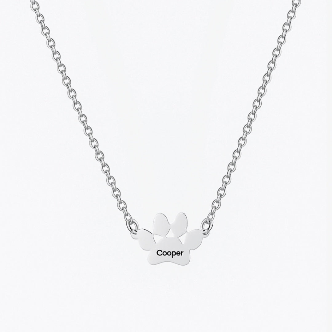 Paw Print Necklace