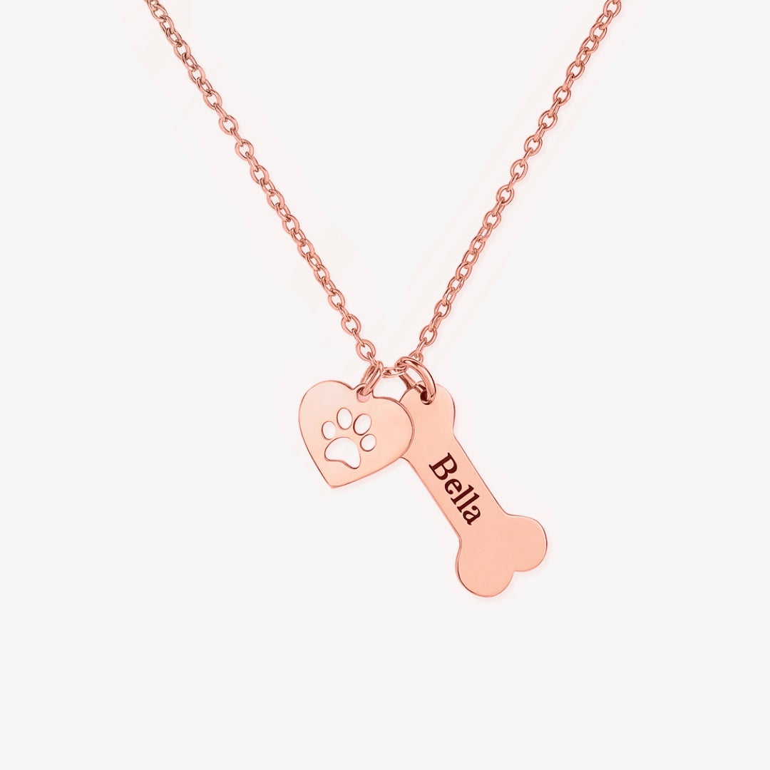 Personalized Bone Necklace