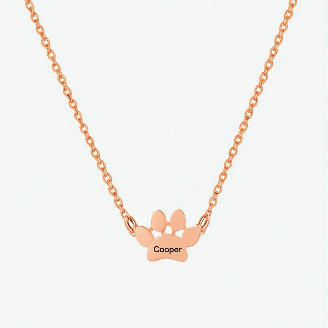 Paw Print Necklace