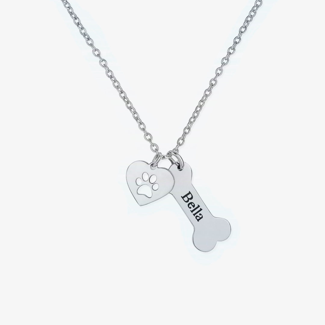 Personalized Bone Necklace