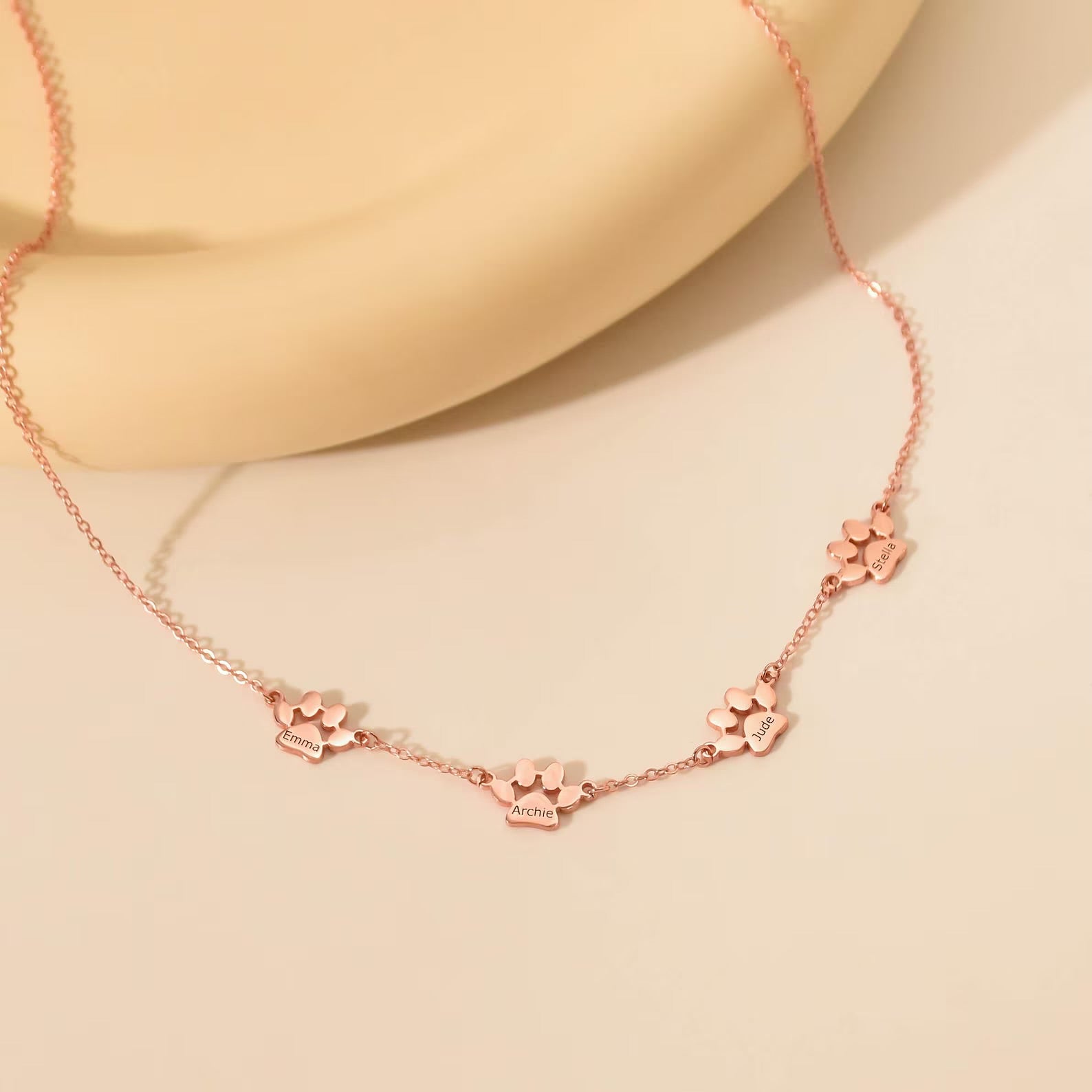 Paw Print Necklace