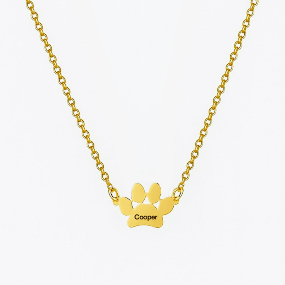Paw Print Necklace