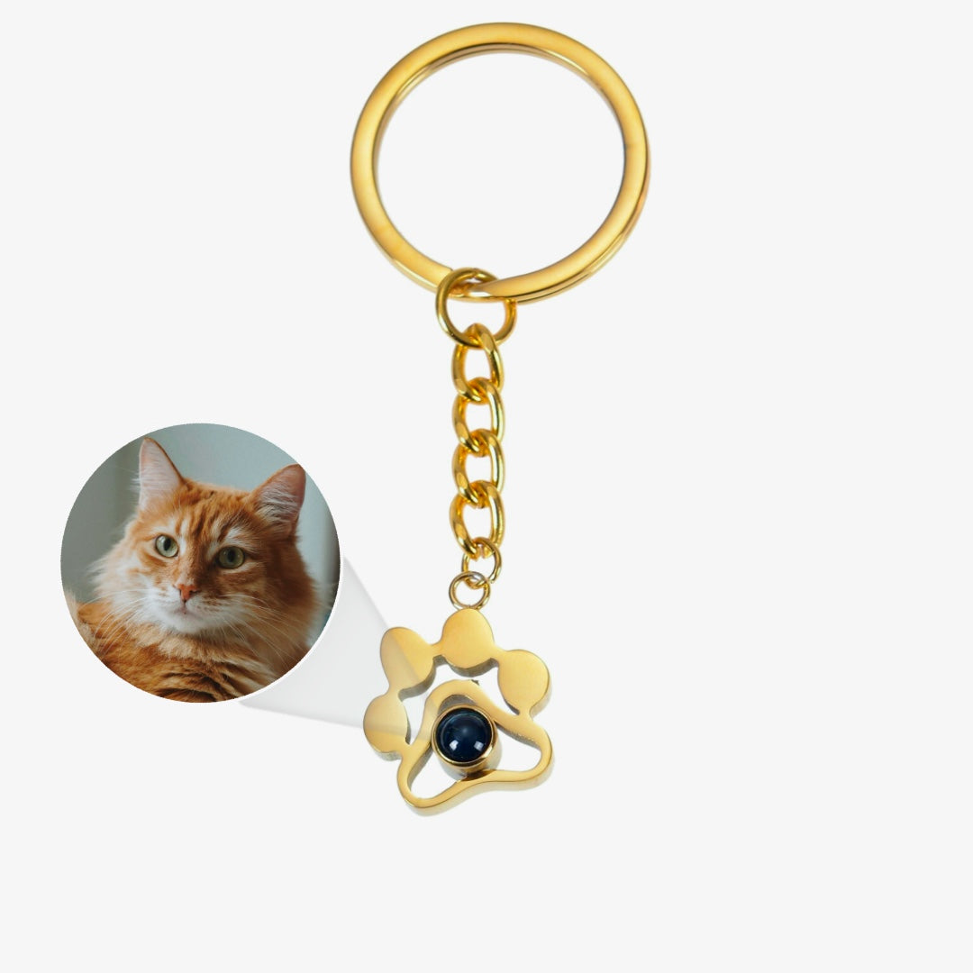 Pet Projection Keychain