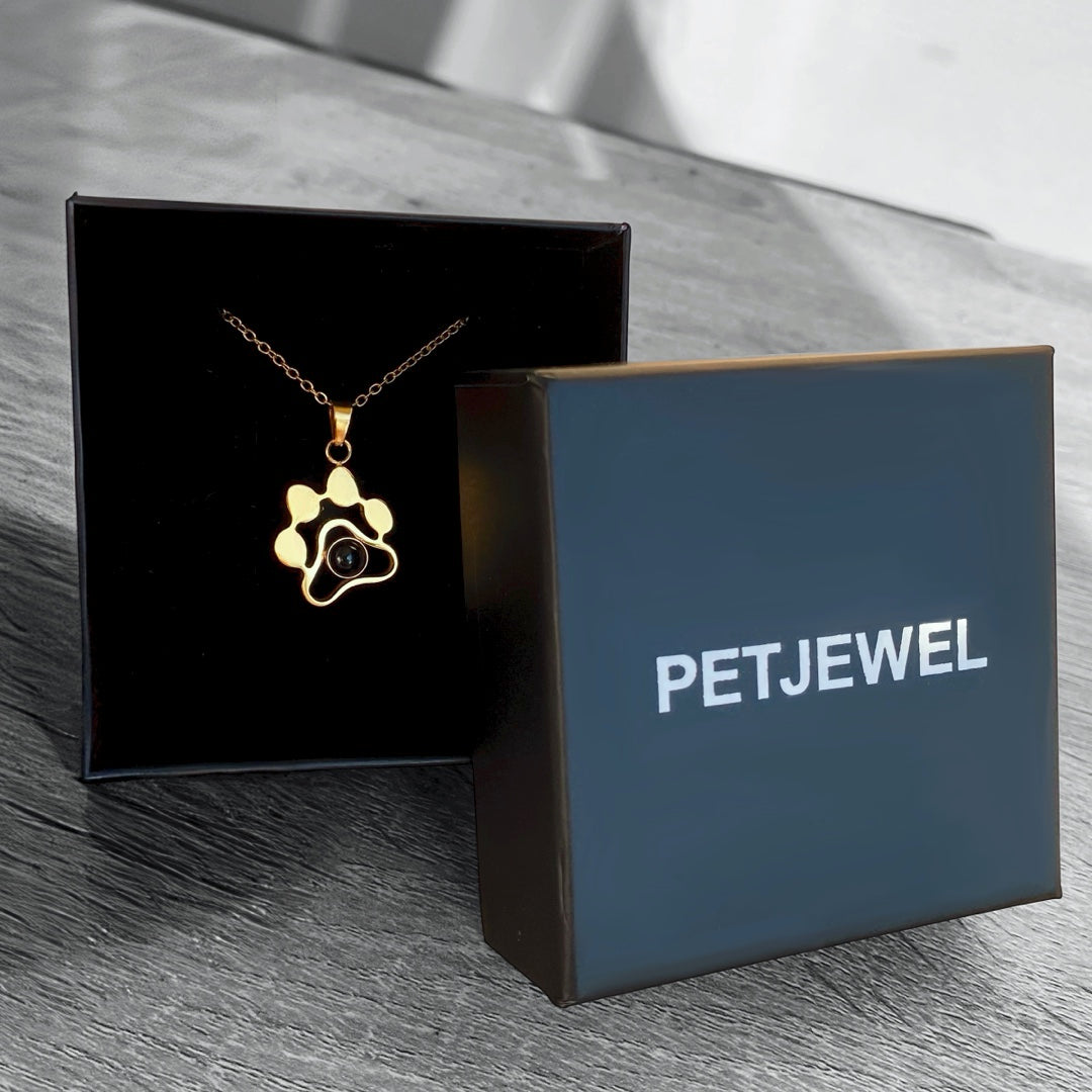 Pawprint Projection Necklace