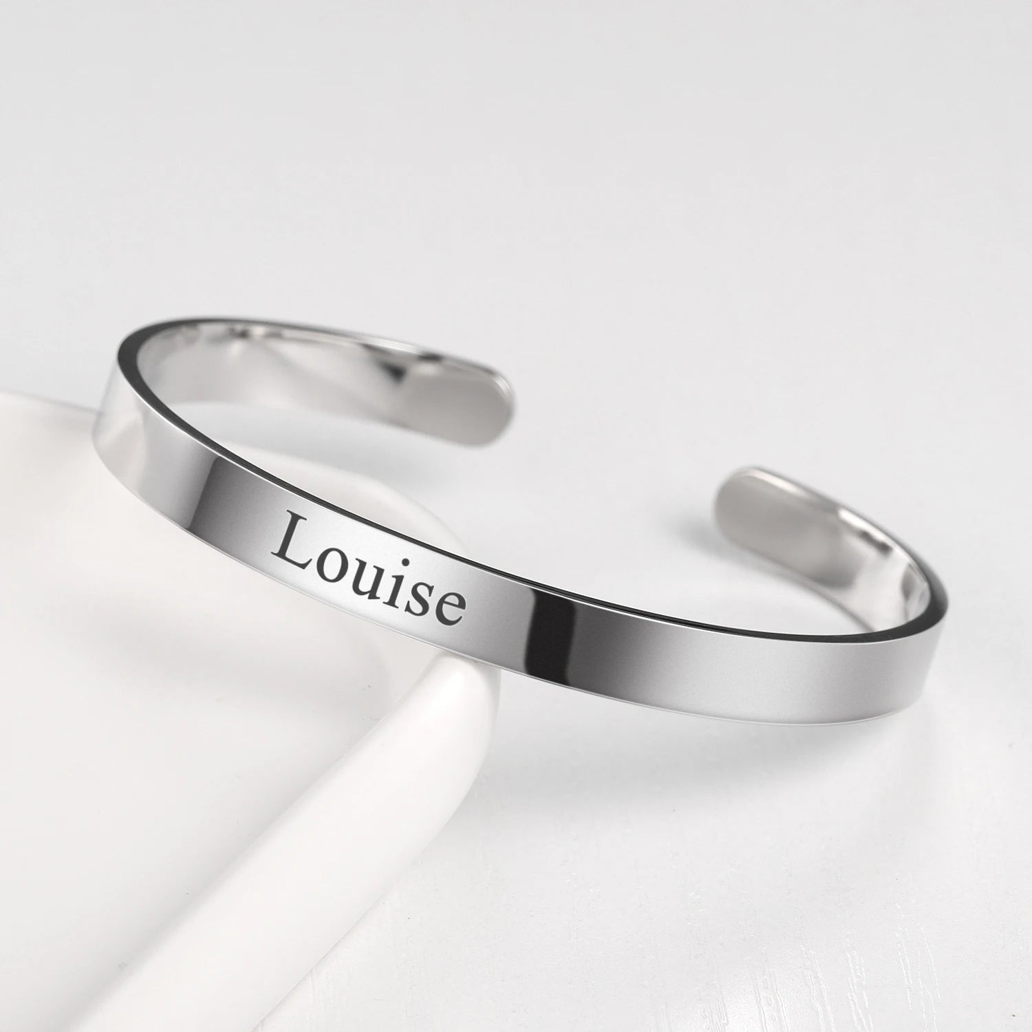 Pet Engraved Cuff Bracelet